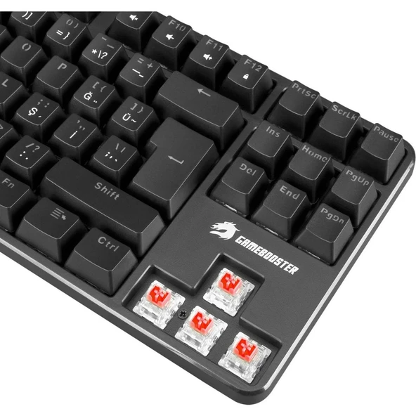 GameBooster GM06B Plus TKL Red Switch Rainbow Mekanik Oyuncu Klavyesi - 5