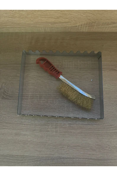 Atababa Ultra Plus Organik Demir Döküm Bordo Izgara & Tost Makinası Izgara Aparatlı,fırçalı 30x23 cm Uyumlu - 7