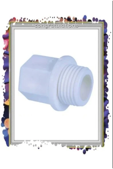 1 Adet Plastik Körtapa 1/2 - DN15-  20mm