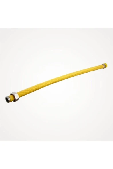 Kombi Şofben TS 13890 Doğalgaz Bağlantı Flexi Hortumu 60 Cm 3/4 " Makaronlu Yeni Tip Paslanmaz - 3