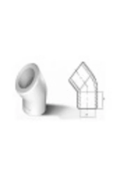 25 Mm Açık Dirsek Pprc 2 Adet Pvc - 2