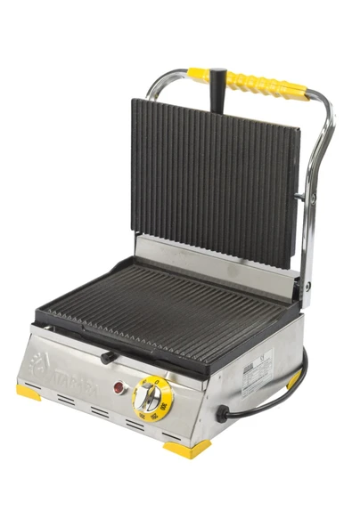 Atababa 8 Dilim Ev Tipi Döküm Tost Makinesi Çelik (INOX) 1650 W - 2