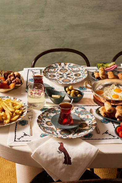 Flevo Porselen 26 Parça 6 Kişilik Kahvaltı/servis Takımı - 5