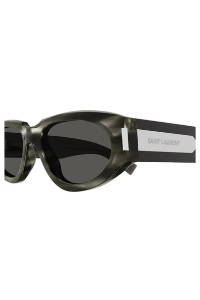 SAINT LAURENT 618 004 Güneş Gözlüğü - Resim 2