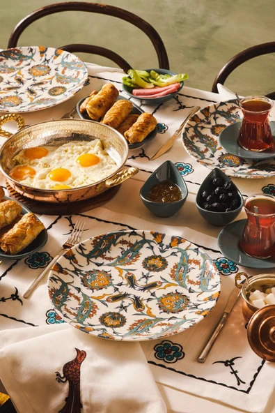 Flevo Porselen 26 Parça 6 Kişilik Kahvaltı/servis Takımı - 2