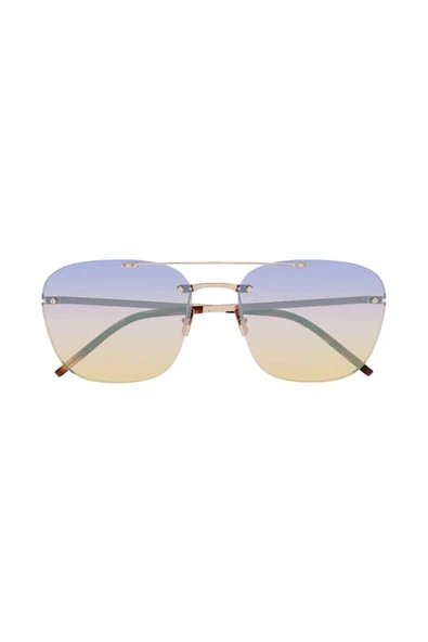 SAINT LAURENT 309 RIMLESS 004 Güneş Gözlüğü - 2