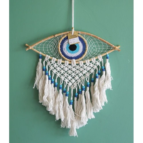 Periboia Rüya Kapanı Dream Catcher Göz Tasarımı Model 2