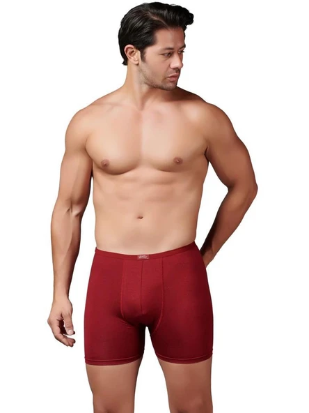 Gümüş Erkek Bambu İnce Bel Elastan Boxer 8007 - 3