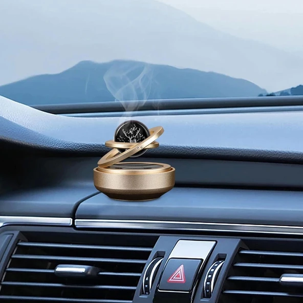 Güneş Enerjisi İle Çalışan Galaksi Temalı Oto Koku