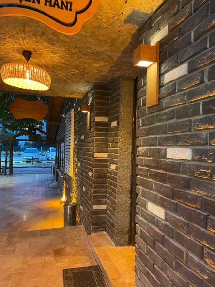 Duvar Tipi 2 Yöne Işıklı Modern Ahşap Aplik - 4