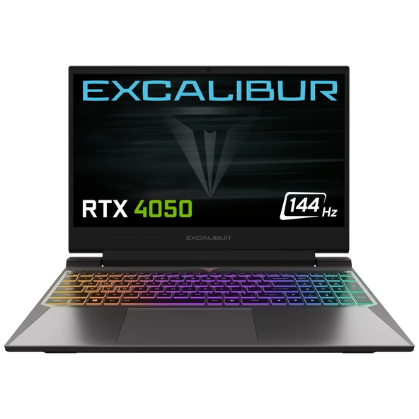 Casper Excalibur G870 i7-13620H 16GB 500 GB 6GB RTX4050 15.6" Freedos Gaming Laptop G870.1362-BVA0X-B