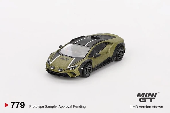 Mini Gt Lamborghini Huracán Sterrato Verde Gea Matt 779 - 2