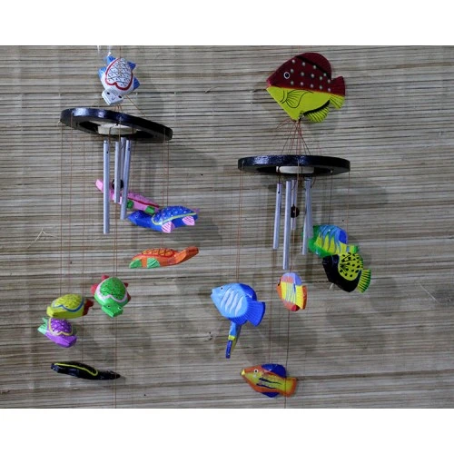 Periboia Hayvan Figürlü Rüzgar Çanı Model 1