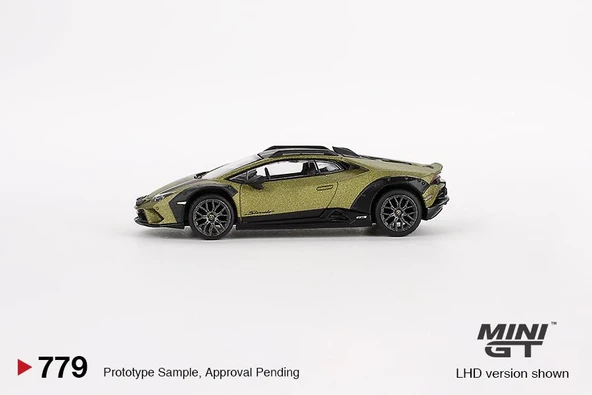 Mini Gt Lamborghini Huracán Sterrato Verde Gea Matt 779 - 4