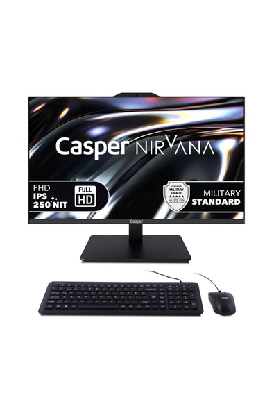 Casper Nirvana A80.1362-DF00X-V-S Intel Core i7-13620H 32GB RAM 1TB NVME SSD Freedos All In One