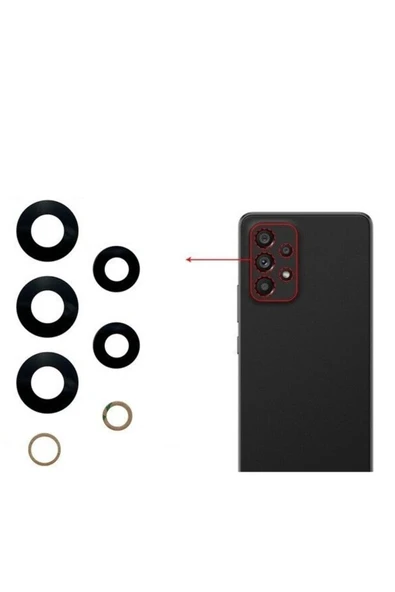 Samsung Galaxy A73 5g Uyumlu Kamera Lensi Cam Sm-a736b ürün görseli