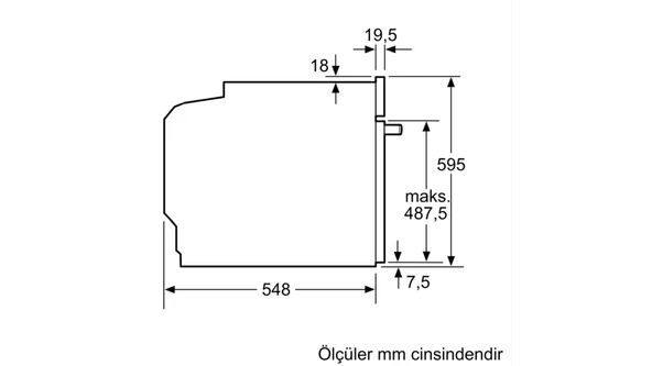 Siemens HB778G3B1 iQ700 71 LT Ankastre Fırın - 7