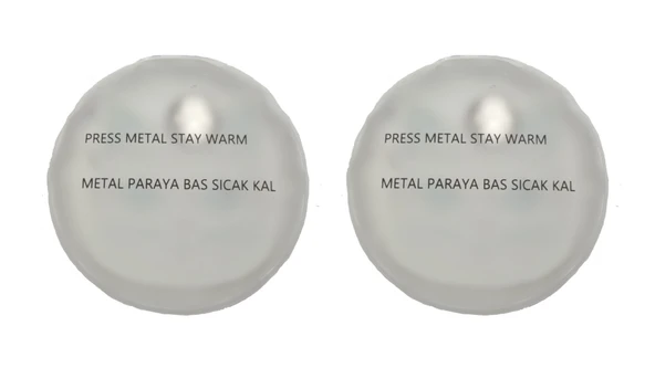 SEVİMLİ KEDİ CEP SOBASI,EL ISITICI,2 ADET SICAK SU TORBASI PVC  9cm - 3