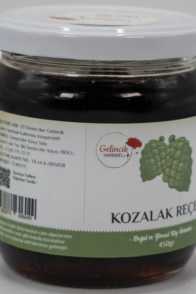 Bolu Gelincik Hanımeli Kozalak Reçeli 450gr - 2