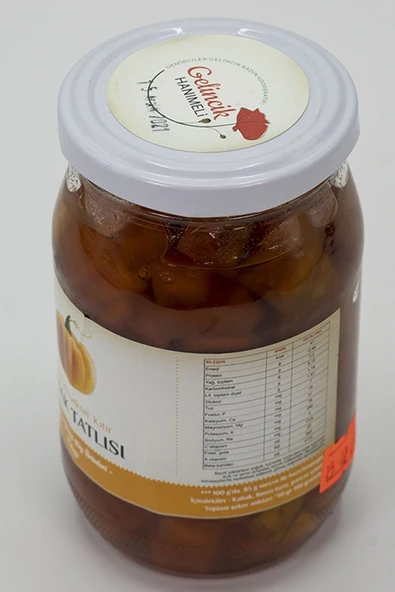 Bolu Gelincik Hanımeli Ekstra Geleneksel Kıtır Kabak Tatlısı 450gr - 2