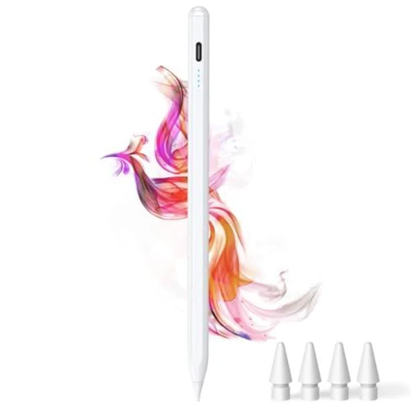 Type-C iOS Uyumlu Stylus Pen – Hassas Dokunmatik, Hızlı Tepki, Yüksek Hassasiyet, Kompakt Tasarım - 2