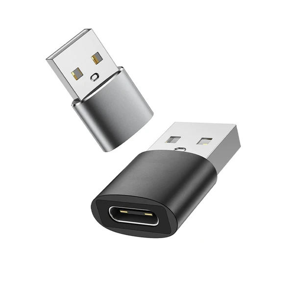 Philips Apple MFI Lisanslı 6A 100W Usb-C to Lightning 2Metre Data ve Şarj Kablosu DLC5206L/00 + ScHitec UsbA to Type-C 3.1 Otg Çevirici Dönüştürücü Adaptör - 5
