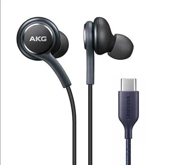 AKG Kablolu Kulaklık Type-C Bağlantı, Yüksek Ses Kalitesi, Mikrofonlu, Ergonomik Tasarım Ekstra Bass - Resim 3