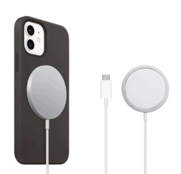 MagSafe Kablosuz Telefon Şarjı – Hızlı Şarj, Manyetik Bağlantı, Kompakt Tasarım, iPhone ve Diğer Uyumlu Cihazlar için İdeal - 2
