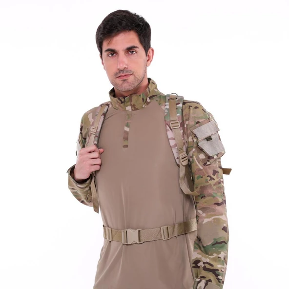 Single Sword 60 L Su Geçirmez Outdoor Taktik Dağcı&Kamp Çantası - 12