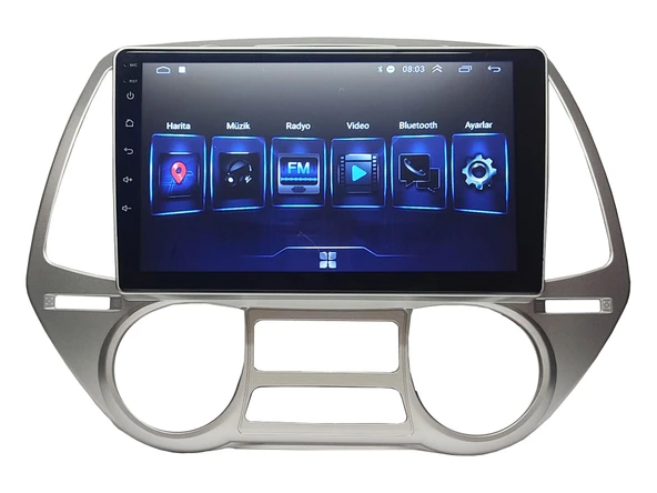HYUNDAİ İ20 OLD 2009/2011 9 İNÇ AUTOMATİC KLİMA 8-128