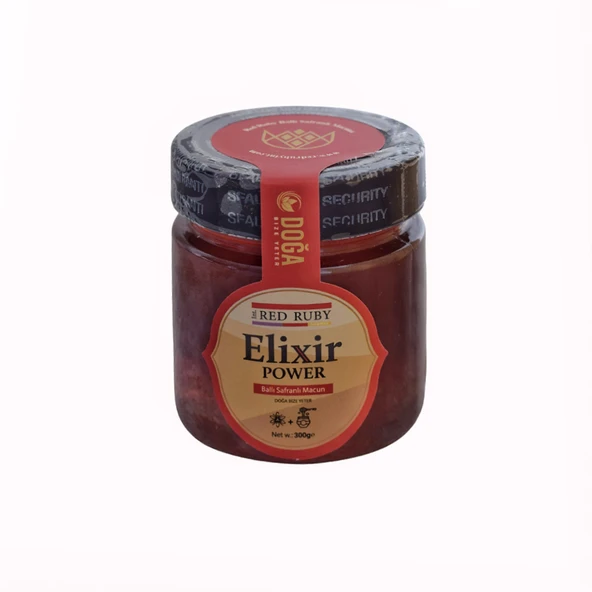 RED RUBY ELİXİR POWER SAFRANLI MACUN 300G - 5