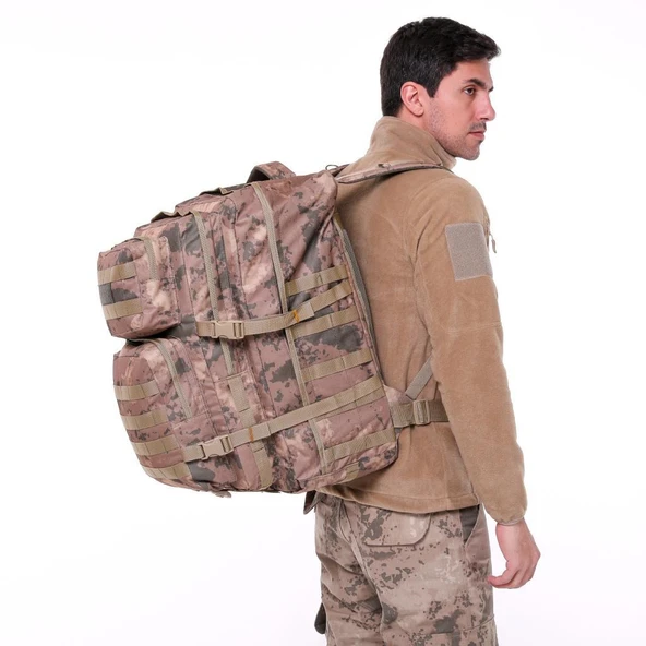 Single Sword 60 L Su Geçirmez Outdoor Taktik Dağcı&Kamp Çantası