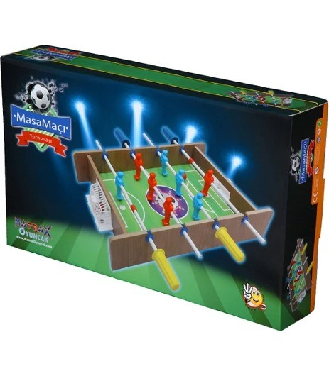 40X39 CM Matrax Mini Ahşap Langırt Masa Maçı Oyunu 4004