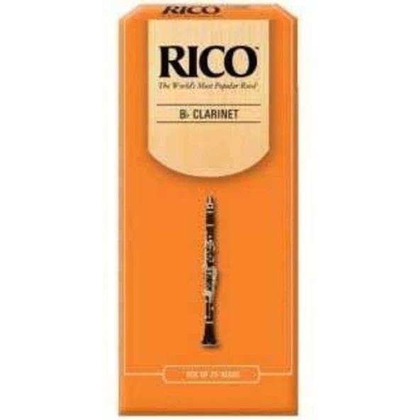 Rico RCA2530 Sib Klarnet Kamışı (25'li) No:2