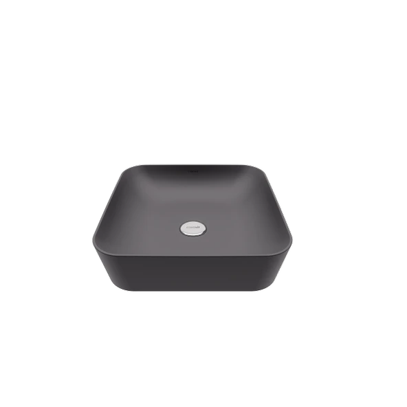 Creavit Ultra Kare Çanak Lavabo 40 cm Mat Antrasit UL040