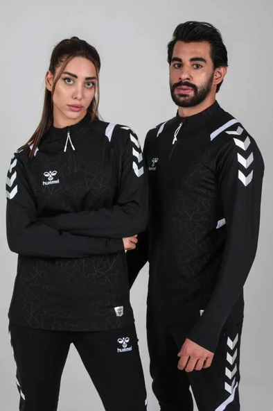 hummel Dream Half Siyah Erkek Kapşonlu Sweatshirt