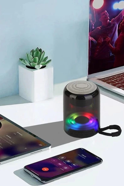 Acl Acs-9 Mini Taşınabilir Rgb Led Ses Topu Bluetooth Hoparlör - 3
