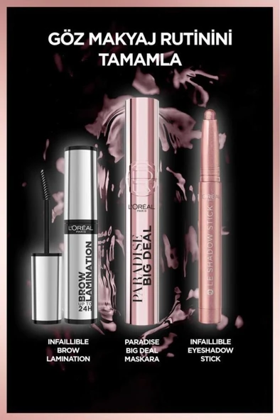 Loreal Paris Paradise Big Deal Maskara - Siyah 9.9 ml - Resim 8