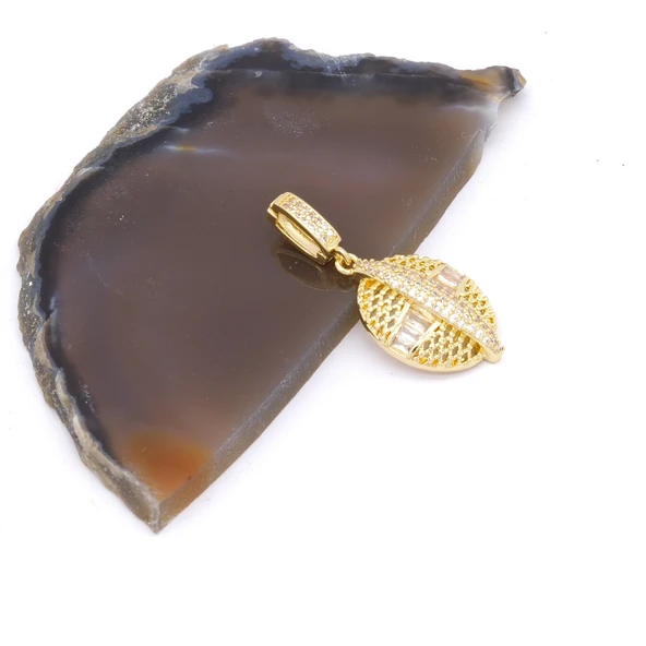 Ajda Charm Çelik Altın Kaplama Kadın Taşlı Model-CHR-101 ürün görseli