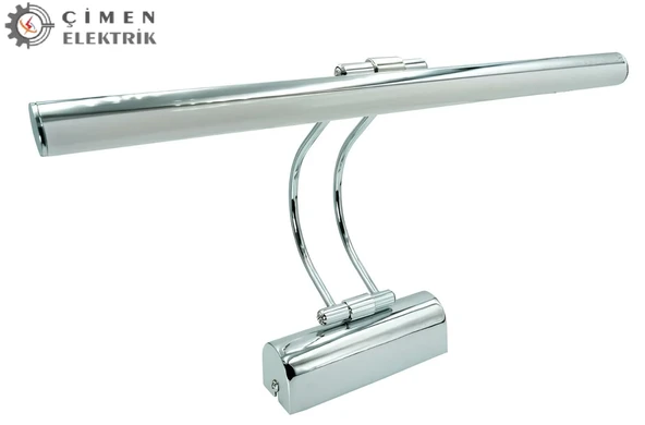 Flüt Aplik 6W Krom Kasa 6500K Beyaz Işık