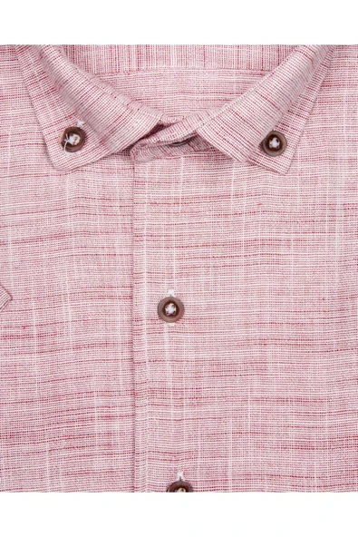 Bol Kesim Kısa Kollu Buz Mavisi Erkek Gömlek - 12