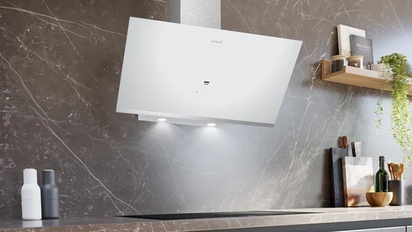 Siemens LC97KPJ20T 90 CM Duvar Tipi Davlumbaz Beyaz - 2