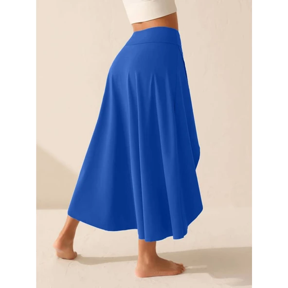 Lucky Life Kadın Cep Detay Taytlı Sandy Etek - 5