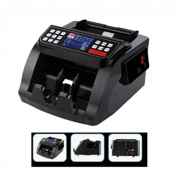 Bng Plus Mobil seyyar Şarjlı Para Sayma makinası TL / EURO - 2