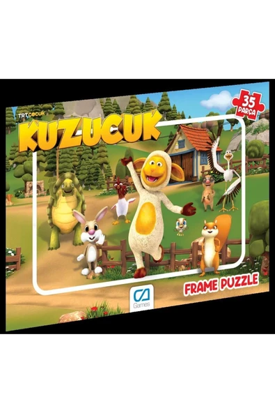 CA Games Kuzucuk 35 Parça Frame Puzzle Yapboz