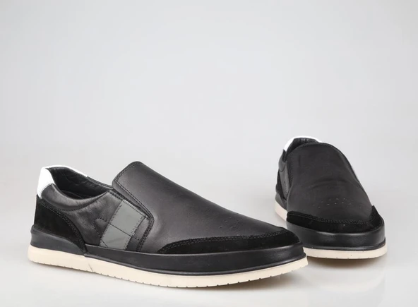 KOMCERO 2064-R176 DÜZ TABAN YUMUŞAK DERİ ERKEK AYAKKABI - Resim 4