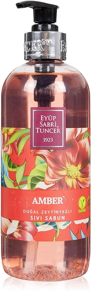 Eyüp Sabri Tuncer Doğal Zeytinyağli Sıvı Sabun Amber, Pet Şişe, 500 ml