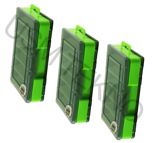 3 Lü Set Mini Rapala Kutusu Jig Yem Kutusu 14 cm Lik Lrf Sasi Suni yemBalıkYemiKutusu - 4