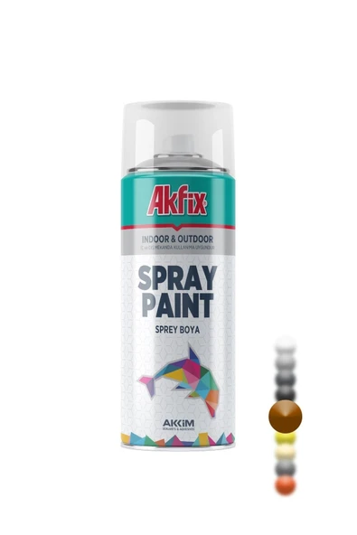 Sprey Boya Parlak Kahverengi 400ml / 300gr (RAL8017)