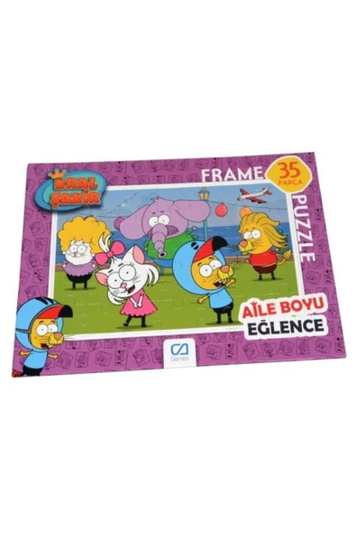 CA Games Kral Şakir 35 Parça Frame Puzzle Ca-5040 - 2